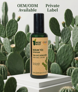Suero Capilar Orgánico de Colágeno de Cactus para el Crecimiento del Cabello, Anticaída, con Aceite de Coco, Ligero, Marca Privada, 100 ml - Product Image 4