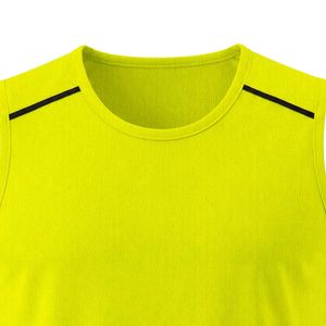 Men's <b>Neon</b> <b>Yellow</b> Casual Paige Tank <b>Top</b> Sleeveless Athletic Shirt Crew Neck Sportswear Gym Training Running Workout Quick Dry - Product Image 2