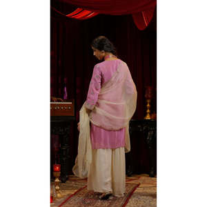 ชุดปาร์ตี้ที่สวยงามเสื้อท่อนบนและ dupatta ขนาด XL ดูสง่างาม - Product Image 4