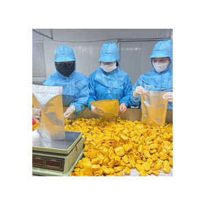 Vietnamese <b>Sweet</b> Vacuum Fried Jackfruit Chips / Crispy Dried AD Process Oil Preservation Bulk Packaging Custom <b>Bag</b> 99 Gold Data - Product Image 1