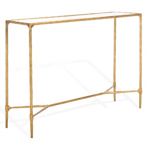 Mesa de Consola Contemporánea de Diseño Único, Patas Elegantes, Superficie de Acero Inoxidable, Material Genuino para Sala de Estar, Dormitorio y Comedor - Product Image 2