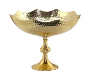 ชามอลูมิเนียมค้อนทุบ,สไตล์ดีไซน์ทันสมัยสีทองส่งจากโรงงาน - Product Image 2