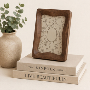 Wholesale Wavy <b>Wood</b> Photo <b>Frame</b> Modern Irregular Wave Shaped Solid <b>Wood</b> <b>Picture</b> <b>Frame</b> Tabletop Home Decor Supplier OEM/ODM - Product Image 6