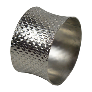 Anillo para Servilletas de Plata Antigua, Elegante Decoración para Mesa de Restaurante, Accesorios Metálicos que Incluyen Porta Servilletas para Exhibición - Product Image 6