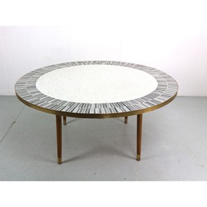 Elegant Jodhpur Teak Wood Mosaic <b>Side</b> <b>Table</b> - Wholesale from India - Product Image 4