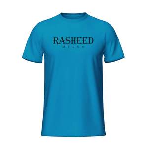 Camiseta de Manga Corta con Cuello Redondo, 100% Algodón, 220g, Diseño en Blanco con Logotipo Impreso, Diseño Moderno y Único para Hombre, Precio Competitivo - Product Image 5