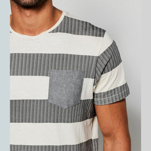 T-shirt en coton tricoté 100% - Vente flash - Fournisseur personnalisé - Haute qualité - Product Image 4