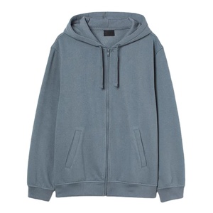 Quantité en vrac Vêtements décontractés Taille adulte Sweat à capuche avec fermeture éclair pour hommes/Meilleur fournisseur en gros Sweat à capuche avec fermeture éclair pour hommes de couleur unie - Product Image 1