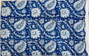 Wholesale Handmade <b>Indian</b> Cotton Fabric Sanganeri Hand Block Printed Fabric Raw Material Dress Fabric Bulk Order Supplier - Product Image 5