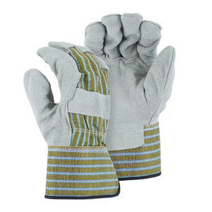 Gants de travail anti-coupure de haute qualité, produits en cuir en gros pour la protection des mains, pour le travail de sécurité à prix avantageux - Product Image 5