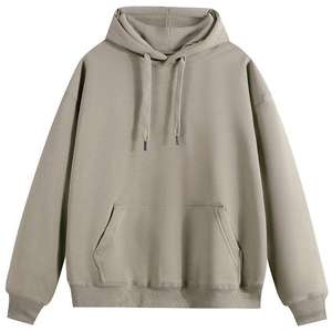 Sudadera con Capucha Bordada Personalizada al por Mayor, de Alta Calidad, con Logotipo Simple, para Hombre, Transpirable, Corte Regular, 100% Algodón, Varios Colores - Product Image 2