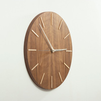 Reloj de pared de fusión de resina y madera hecho a mano con diseño abstracto artístico para interiores de casas contemporáneas y exclusivas