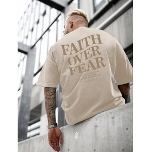 T-shirts graphiques streetwear vintage unisexe en coton délavé à l'acide, coupe oversize, imprimé lettres positives, vêtements d'été - Product Image 4