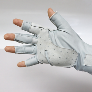 Guantes de Pesca de Medio Dedo para Hombre y Mujer, para Actividades al Aire Libre de Verano, Protección Solar, Diseño Transpirable Antideslizante para Pesca - Product Image 4