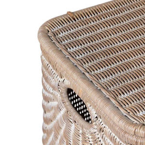 Nouveau design de rangement en rotin avec couvercle, style vintage, organisateur en osier, artisanat vietnamien, panier décoratif, conception personnalisée, fournisseur OEM ODM - Product Image 5