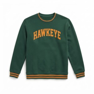 เสื้อฮู้ดลำลองผู้ชาย HAWK EYE SPORTS รุ่น Autumn 350g ผ้าฟลีซกันน้ำ ทรงหลวม ไหล่ตก คอตั้ง พิมพ์ลาย - Product Image 3