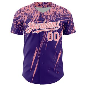 Maillot de baseball personnalisé avec logo, antibactérien, manches courtes, boutons sur le devant/le dos/les manches - Product Image 4