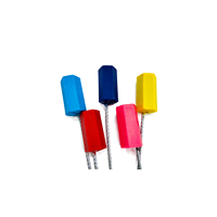 Sello de Seguridad para Contenedores con Cable de Aluminio y Etiqueta Personalizada YSD, a Prueba de Manipulaciones