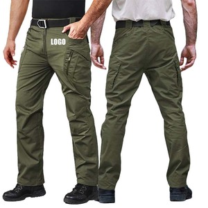 SANGLASPORTS High Quality Reflective <b>Cargo</b> <b>Work</b> <b>Pants</b> Waterproof Tactical Canvas Training Jogger Hunting Spring Men's Straight - Product Image 1