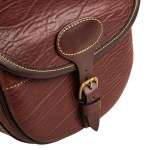 Servicio OEM, Bolsa de Cartuchos de Caza Hecha a Mano en Cuero Vacuno Marrón Resistente para Deportes de Caza - Product Image 6