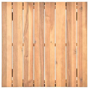 Set da salotto in legno massello di Acacia 4 pezzi con cuscini mobili da esterno Premium - Product Image 6