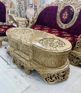 Ensemble de canapés modernes de luxe avec bois de teck, taille et couleur personnalisables - Meubles de maison durables pour le salon - Product Image 5