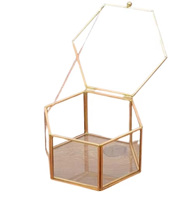 Organizador de Joyas Premium, Caja de Vidrio Transparente para Exhibición y Almacenamiento de Collares y Pulseras - Product Image 6