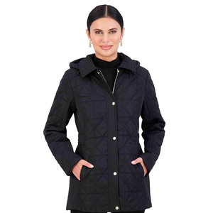 Chaqueta Acolchada de Lona Personalizada para Mujer 2026, de Secado Rápido, Transpirable, para Invierno, con Relleno 100% Poliéster, Cierre de Cremallera, Tallas Grandes, Diseño Digital - Product Image 1
