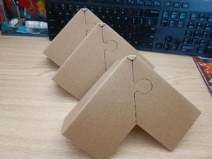 Light VSHAPE Cut Corner Brown Vshape Edge Ángulo protector Vietnam Kraft Art Cartón Impresión Caja de papel de cartón - Product Image 2