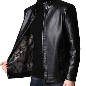 Chaqueta de Cuero Genuino de Alta Calidad, Chaqueta de Cuero para Hombre, Chaqueta Casual de Cuero para Hombre de Alta Demanda - Product Image 4