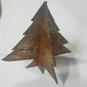 Árbol de Navidad de Metal Económico en Forma de X, Color Gris, Estilo Elegante, Hecho a Mano, en Blanco para Sublimación, Excelente Calidad - Product Image 3