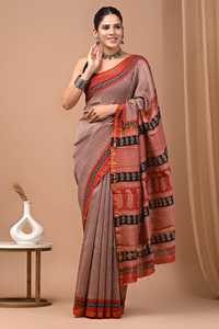 Breathable Chanderi Silk <b>Saree</b> for Women Daily and Occasion Wear - Product Image 2