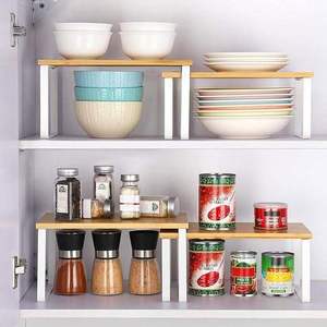 Hot Sale Durable Steel Double Tier <b>Spice</b> Rack Space Saving Kitchen Shelf for <b>Spice</b> <b>Jar</b> Organization Available At Wholesale Price - Product Image 4