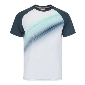 Tenue de tennis pour homme très vendue, 100% polyester, séchage rapide, légère, anti-transpiration, imprimée - Product Image 5