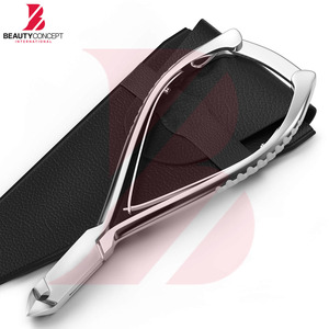 Cortacutículas Profesional de Alta Resistencia con Funda de Cuero, Cortacutículas de Acero Inoxidable con Doble Resorte de Alta Tensión - Product Image 5