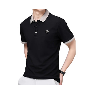 Camiseta de Polo de Golf para Hombre 100% Algodón, Polo en Blanco Bordado, Camisetas de Polo de Poliéster de Alta Calidad para Hombre - Product Image 1
