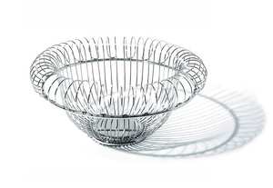 Cesta de Frutas Moderna Decorativa de Acero Inoxidable para Encimera de Cocina con Construcción de Alambre Resistente a la Oxidación - Product Image 4