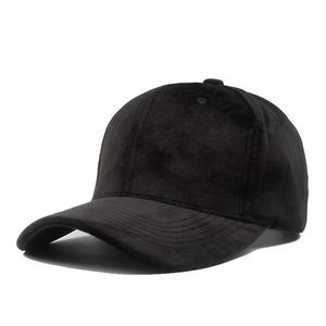 High Quality Without logo <b>Baseball</b> <b>Caps</b> and Hats <b>Men</b> 100%brushed Velbet Cotton Blank Promotional <b>Cap</b> Hat with Custom Logo - Product Image 3
