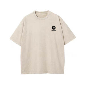 Camiseta de moda transpirable, cómoda y holgada, estilo streetwear, precio mayorista - Product Image 1