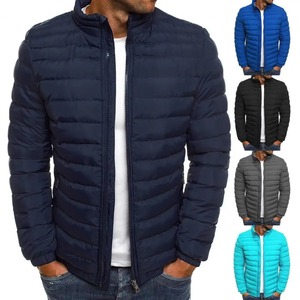 Veste d'hiver matelassée à col montant en patchwork 100% nylon - Product Image 5