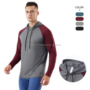 Sudadera con capucha de gimnasio para hombre, ropa deportiva personalizada, venta al por mayor, nuevo diseño personalizado para hombre, jersey de manga larga, sudadera de alta calidad para primavera y otoño - Product Image 2