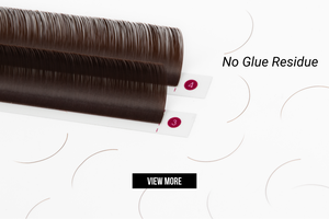 Extensions de cils Charmlash en gros, plateaux de cils en cachemire marron chocolat, cruelty-free, légers, marron mat - Product Image 6