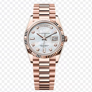 Reloj de Acero Inoxidable de Alta Calidad en Tono Dorado con Marcadores de Diamantes, Edición Limitada, Mecánico, de Lujo, Estilo Hip Hop, Vintage y Deportivo - Product Image 1