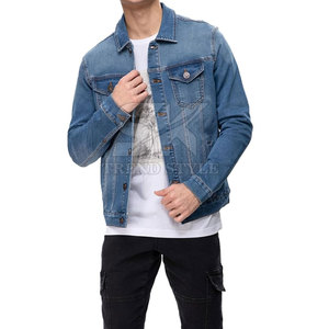 Chaqueta de Mezclilla para Hombre, Estilo Moderno, Ligera, Cómoda, Diseño Inspirado en las Tendencias, para Uso Diario, Chaqueta de Invierno - Product Image 4
