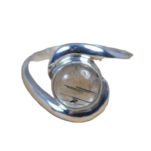 925 Sterling Silver Rose Gold Plated Fancy <b>Ring</b> with <b>Crystal</b> & Rhinestone for Women's Wedding Engagement Gift - Product Image 1