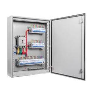 Boîtier de distribution électrique étanche SPN DB Series IP 54 - Boîtier métallique pour disjoncteurs DC 4/6/8/12/16/18 voies - Product Image 1