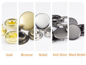 Métal à bouton-pression en laiton de 15 mm fabriqué à Taiwan - Product Image 5