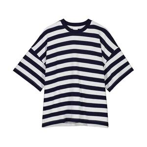 Camisetas Personalizadas para Mujer, Corte Holgado, Fabricante OEM, Camiseta de Algodón de Manga Corta, Estilo Casual, Disponible en Pedidos al por Mayor - Product Image 1