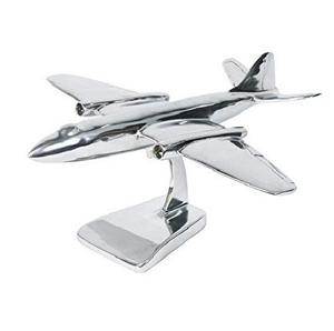 Eleva el Ambiente de tu Oficina y Hogar con Decoración Artística de Aviones Metálicos Personalizados, Diseño Moderno y Sencillo, Hecho por Artesanos Indios de Alta Calidad - Product Image 1