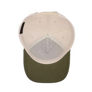 หมวกแก๊ปแบบ Snapback ปรับได้ 6 แผง สำหรับทุกเพศ สีเขียวมะกอก ปีกหมวกสีพื้น ผ้าแคนวาส สวมใส่สบาย เหมาะสำหรับผู้ใหญ่ ฤดูใบไม้ผลิและฤดูร้อน - Product Image 5